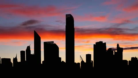 Abu Dhabi at Dusk, Time Lapse with Colourful Sky,UAE Stock Footage 153113342