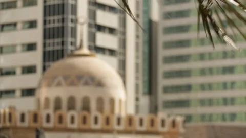 Abu Dhabi general view Stock Footage 128933755