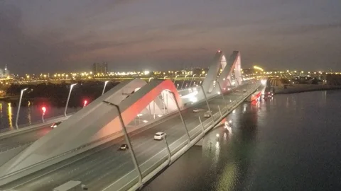 Abu Dhabi general view Stock Footage 128934179