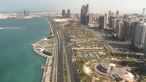 Abu Dhabı most populer place for holiday and luxury life style Video stock 128940697