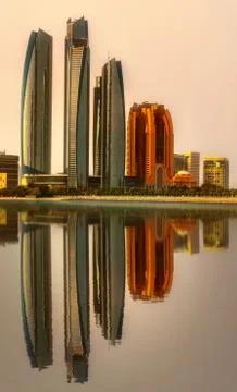 Abu Dhabi Skyline Stock Photos