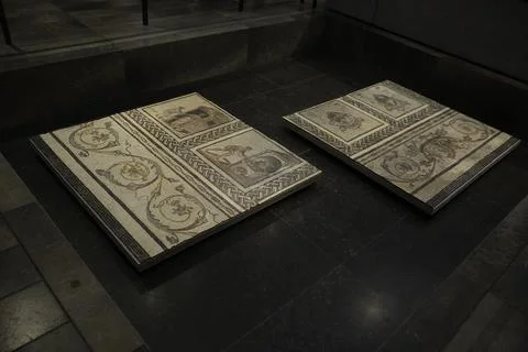 Abu Dhabi. UAE - march 18, 2024: Louvre Abu Dhabi. Modern new Museum in Abu.. Stock Photos