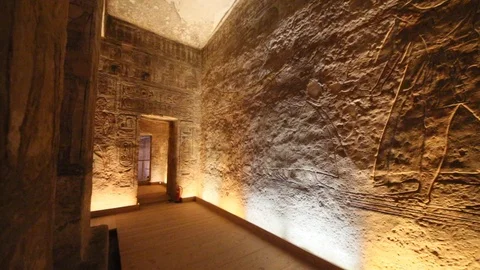 Abu Simbel in Egypt Stock Footage 96381528