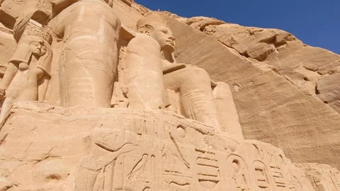 Abu Simbel in Egypt Stock Footage 295675456