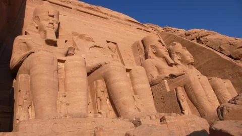 Abu Simbel. Egypt  Stock Photos