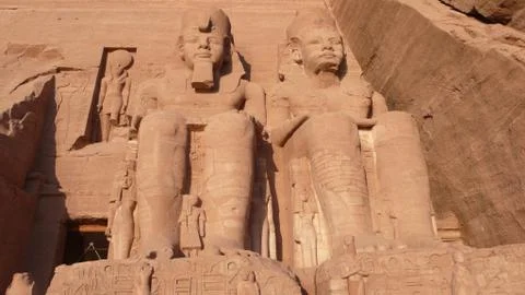 Abu Simbel. Egypt  Stock Photos