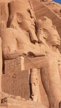 Abu Simbel. Egypt. Stock Photos