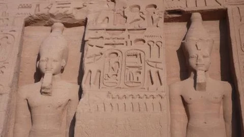 Abu Simbel. Egypt. Stock Photos