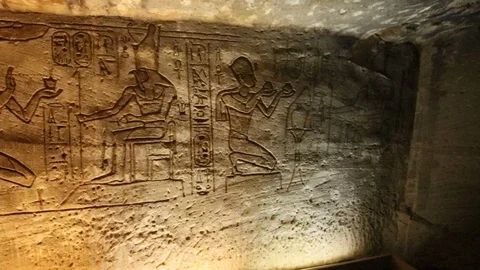 Abu Simbel Stock Footage 96382945