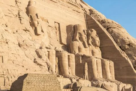 Abu Simbel Foto stock
