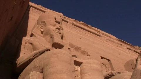 Abu Simbel Temple Stock Footage 336822