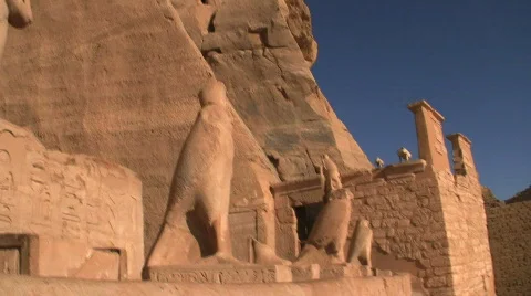 Abu Simbel Temple Stock Footage 661231