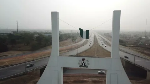 Abuja City Gate Stock Footage 145818086