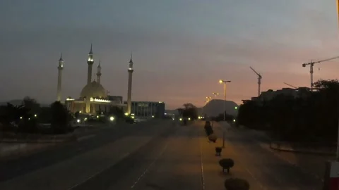 Abuja City Time Lapse Stock Footage 220687301
