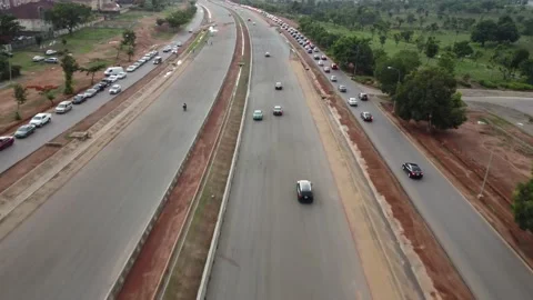 ABuja highway Stock Footage 193601163