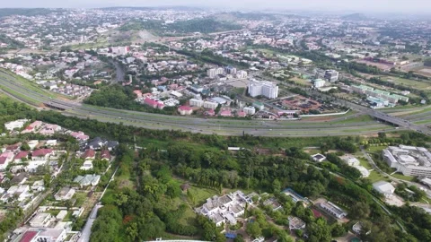 Abuja wide 10 Stock Footage 313394607