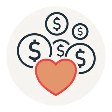 Abundance Heart Resource Pool Stock Illustration