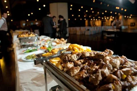 Abundance on the table Foto stock