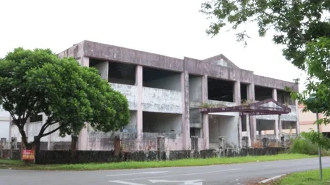 Abundant Empty Building Factory Stock-Footage 136584912