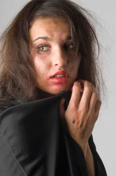 The abuse Foto stock