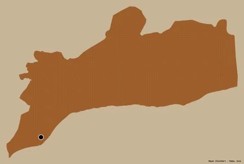 Abyan, governorate of Yemen, on solid. Pattern Stock Illustration