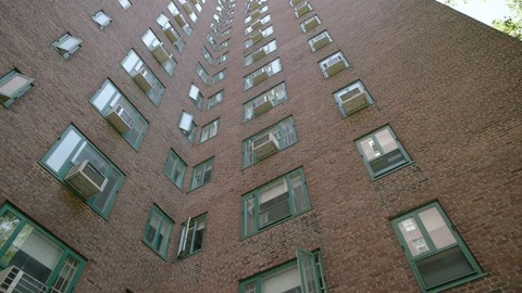 AC Units pan Video stock 108707722