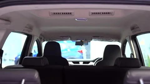 Ac vents in side the car Stock Footage 267563824
