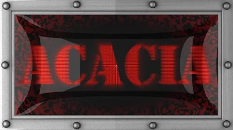 Acacia on led 動画素材 8663330