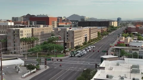 Academic Buildings on the ASU Campus in Tempe 스톡 동영상 342778391