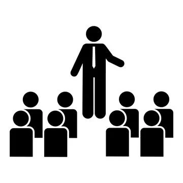 Academic, class, students icon. Element of enrichment program for school icon Illustrazione stock