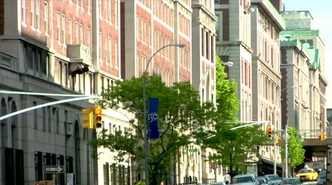 Academic Institution Upper West Side Manhattan Stock Footage 49223497