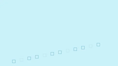 Academic math formulas displayed on cyan background for education technology Stock Footage 336837522
