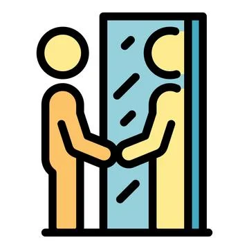 Academic speach icon vector flat Stock Illustration