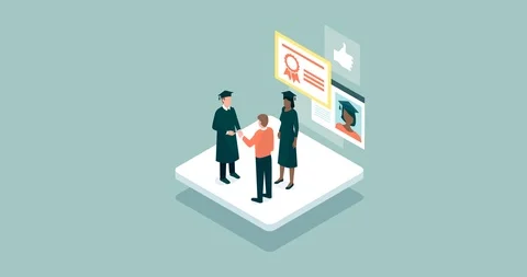 Academic students graduation Stock Footage 91785121