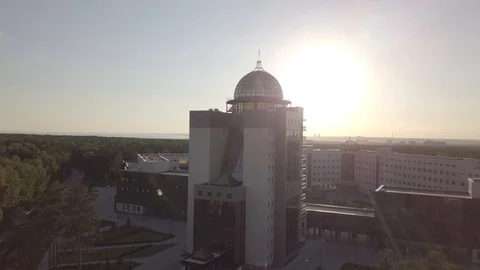 Academic town Stock Footage 108386066