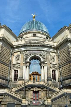 The Academy of Arts in Dresden Stock Photos