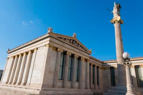Academy of athens Stock Photos