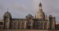 Academy Fine Arts Building Bruhl Terrace Famous Germany Landmark in Dresden City 4k or 4k+ Resolution