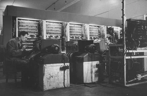 Academy Of Sciences Computing Center, Moscow, Russia Stock-Fotos