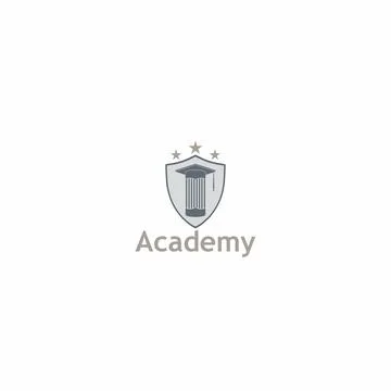 Academy Vector Logo Stock-Illustration