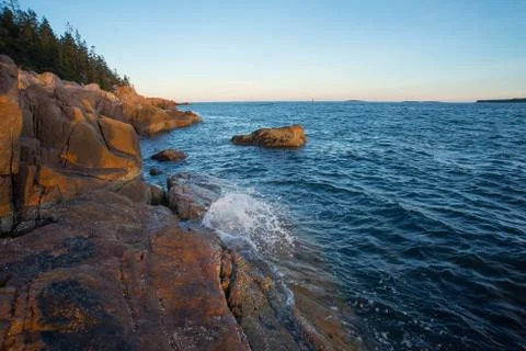 Acadia Coast C Stock Photos