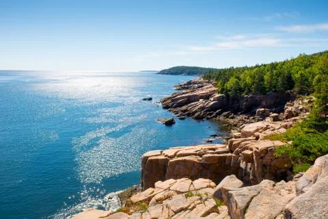 AcadiaCoast B Stock Photos