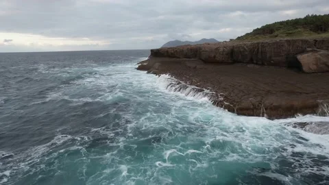 Acantilado de Noja Stock Footage 157357306