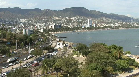 Acapulco city view Video stock 689985