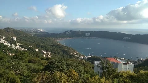 Acapulco, Mexico - panoramic view Stock Footage 137274903