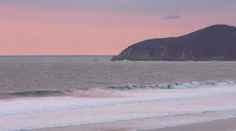 Acapulco, Mexico Sunset Stock Footage 7899275