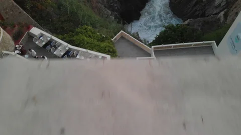 Acapulco's Cliffs Stock Footage 129345569