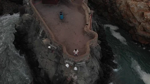 Acapulco's Cliffs Stock-Footage 129485102