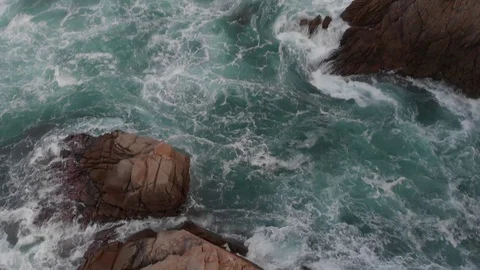 Acapulco's Cliffs Stock Footage 129485104