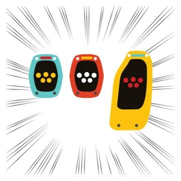Accelerate And Break Pedal Stock Illustration